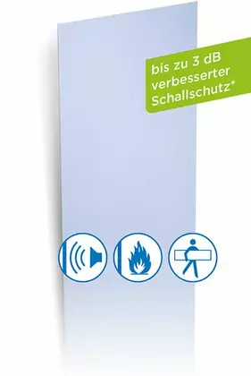 Rigips® 1-Mann-Platte „Die Blaue“ RF 12,5