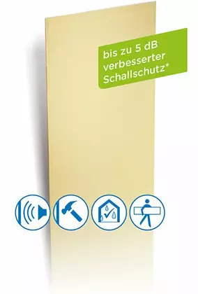 Rigips® 1-Mann-Platte „Die Harte“ RFI 12,5